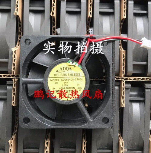 ADDA AD0624LS-C70GL 24V 0.07A 2wires Cooling Fan ADDA AD0624LS-C70GL 24V 0.07A 2wires Cooling Fan